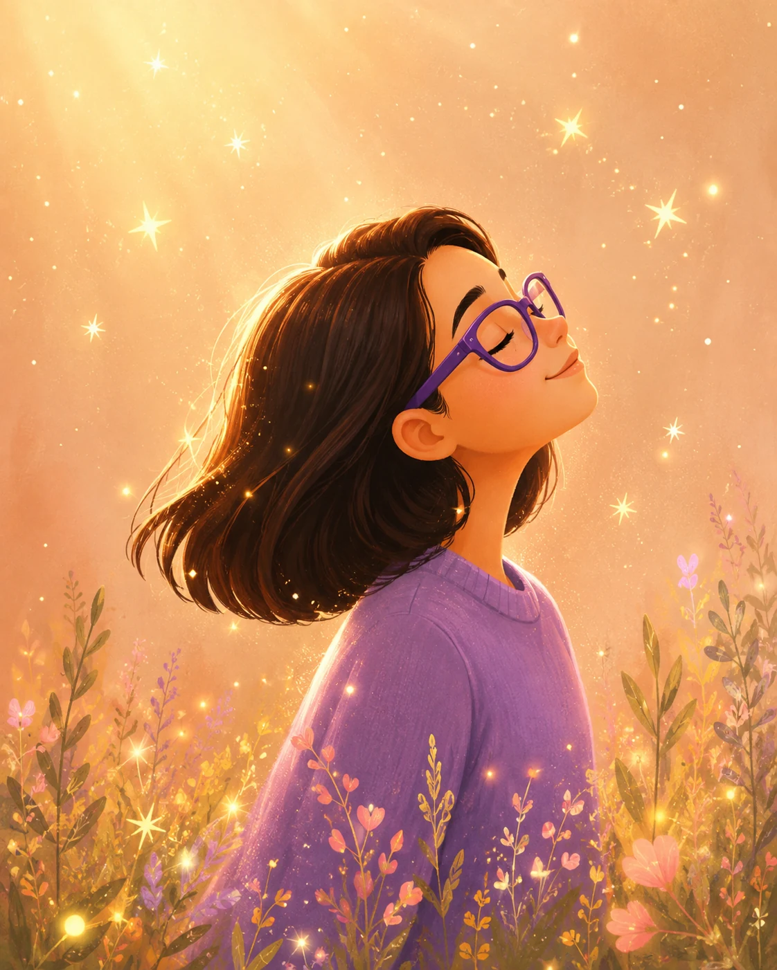 Ilustración de la maestra Angelines, imagen principal