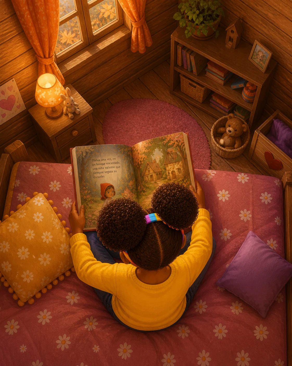 Salimata leyendo